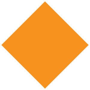 Large orange diamond