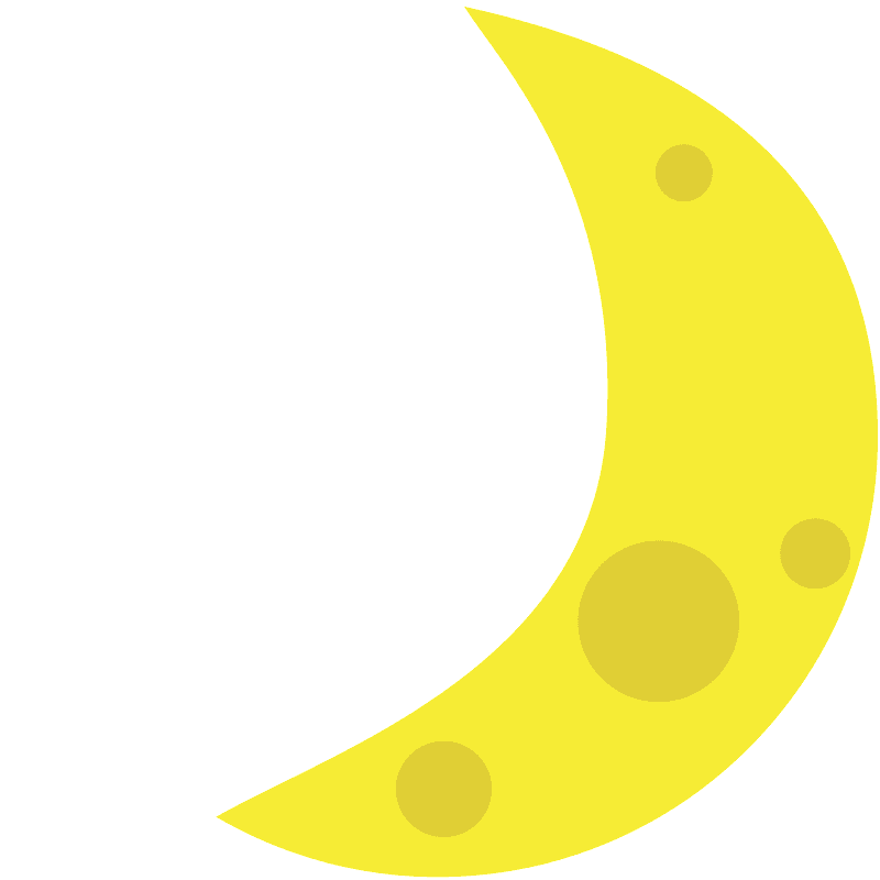 Crescent moon