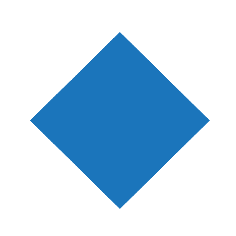 Small blue diamond