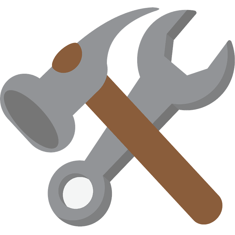 Hammer and wrench