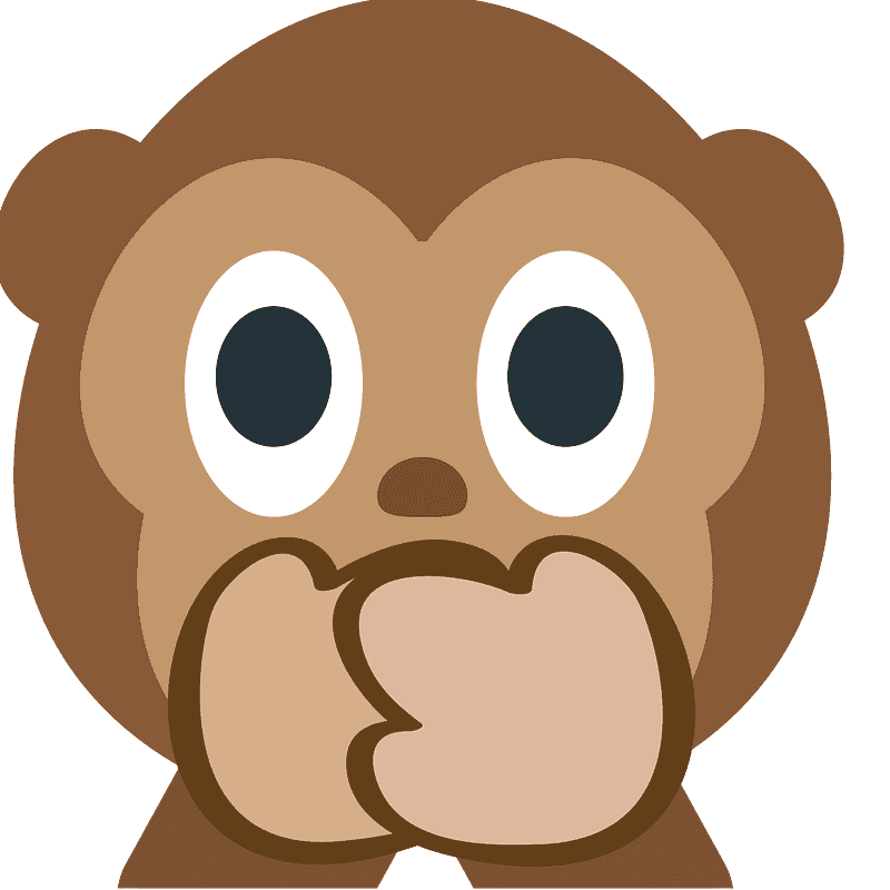 Speak-no-evil monkey