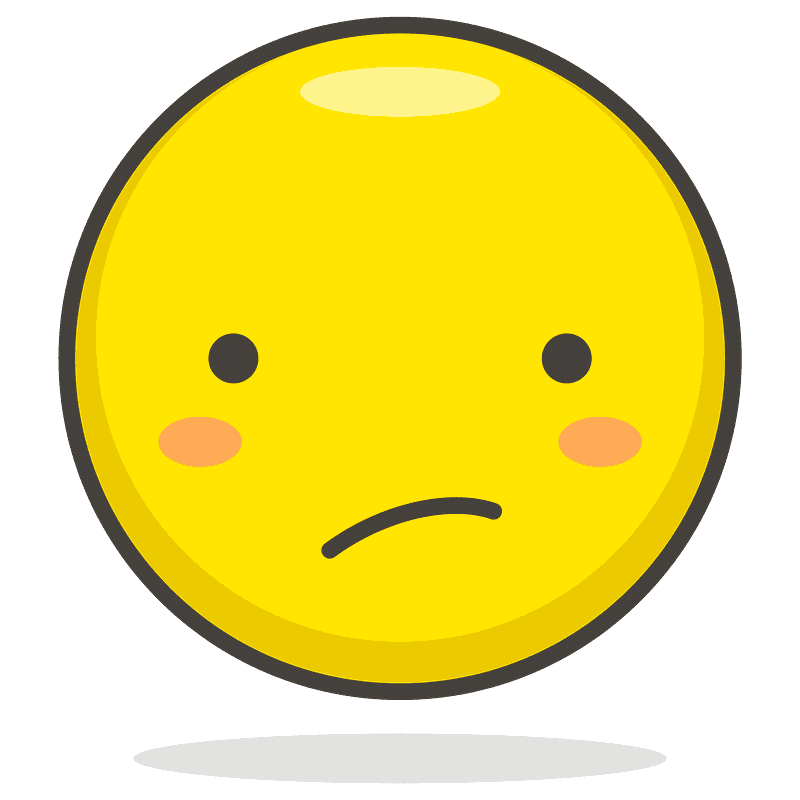Confused face