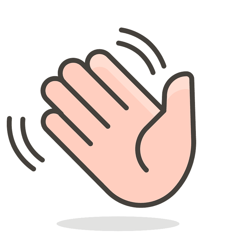 Waving hand