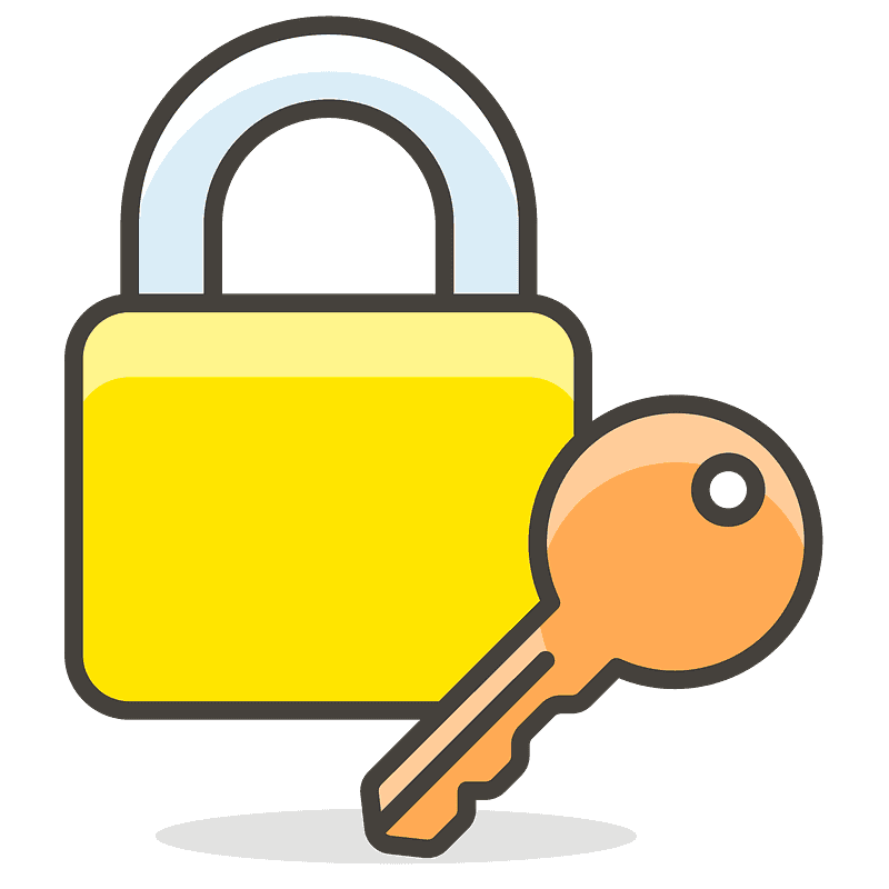 Locked with key