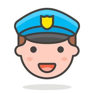Man police officer