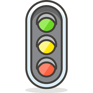 Vertical traffic light