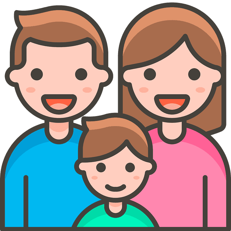 Family: man, woman, boy