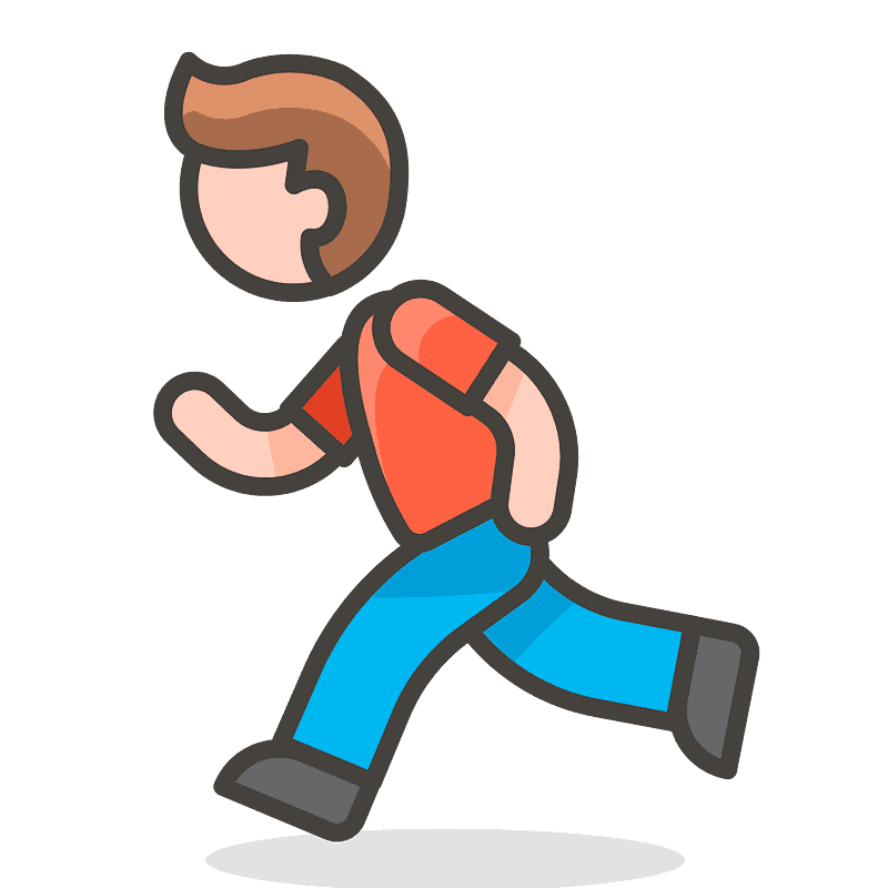 Man running