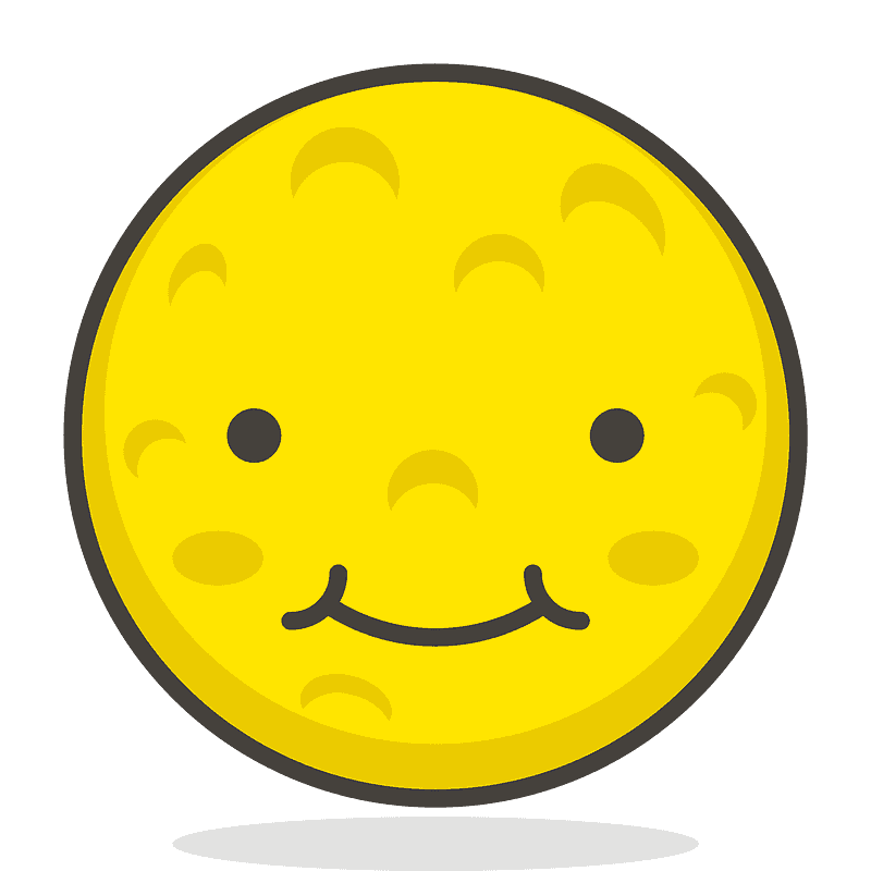 Full moon face