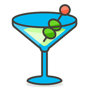 Cocktail glass