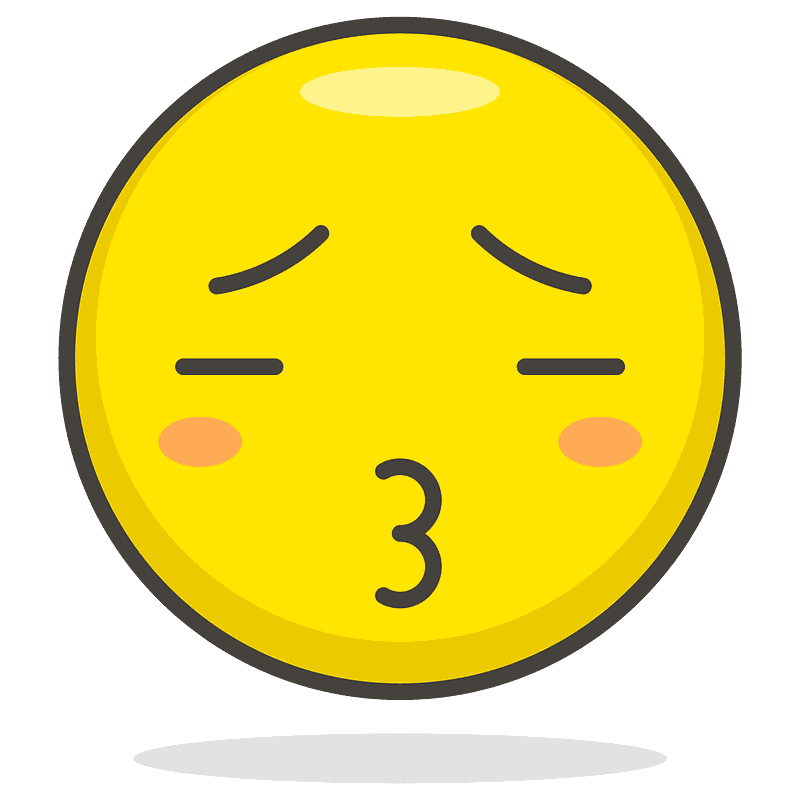 Anxious face with sweat