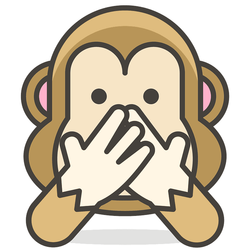Speak-no-evil monkey