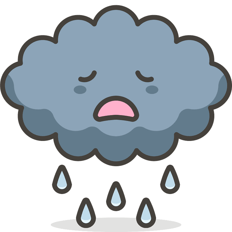 Cloud with rain