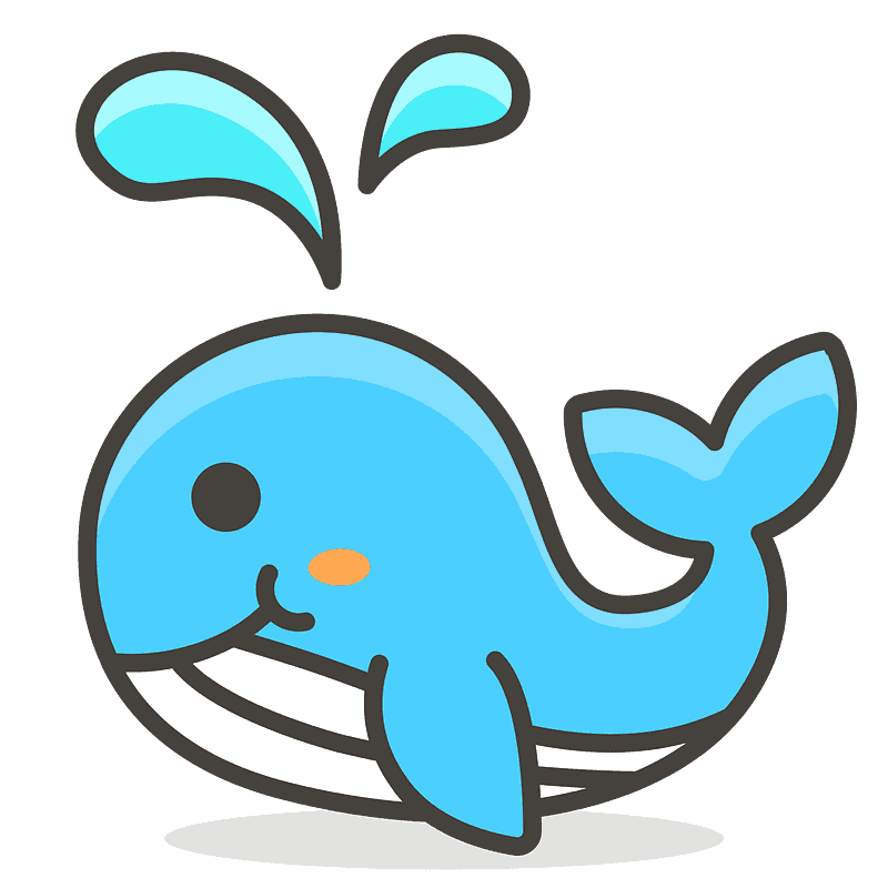 Spouting whale