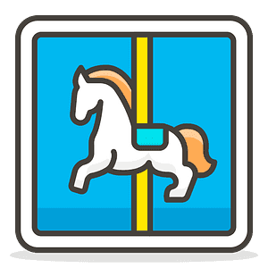 Carousel horse