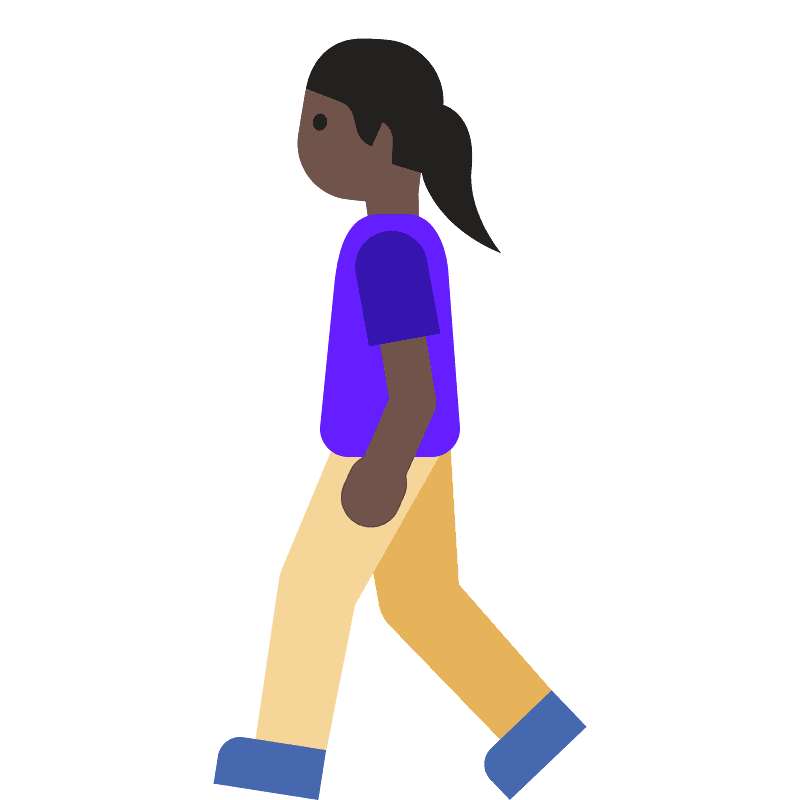 Woman walking