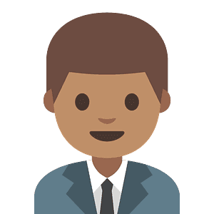 Man office worker