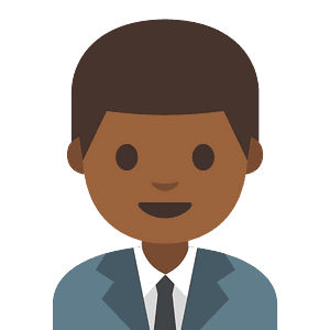 Man office worker