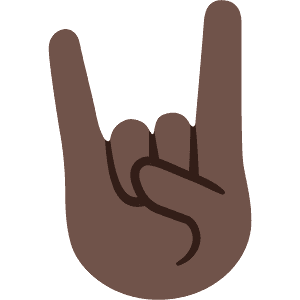 Sign of the horns