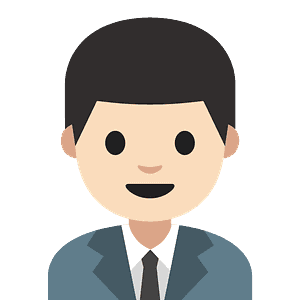 Man office worker