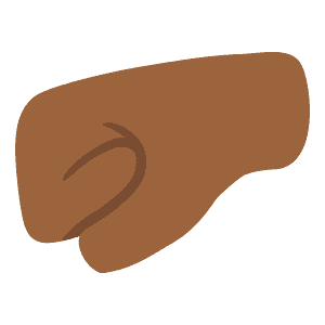 Left-facing fist