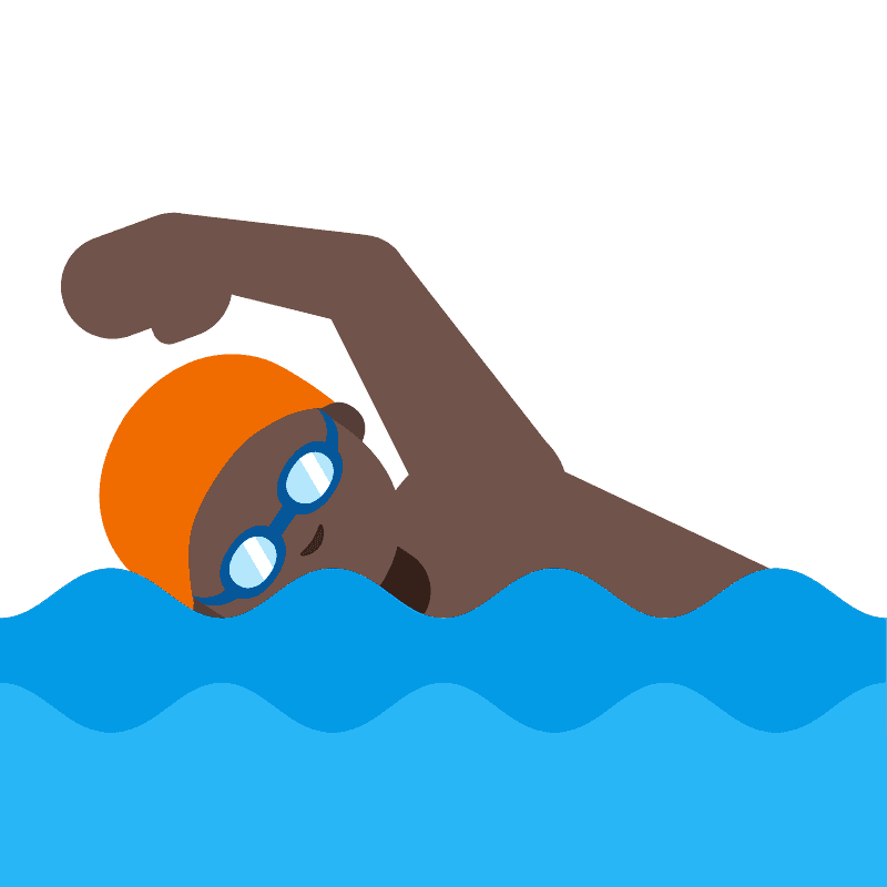 Man swimming