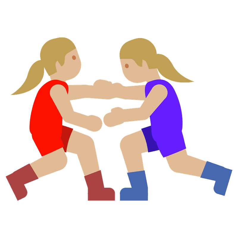 Woman shrugging