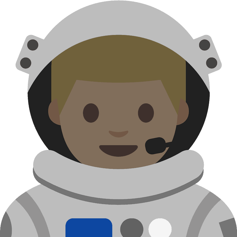 Man astronaut
