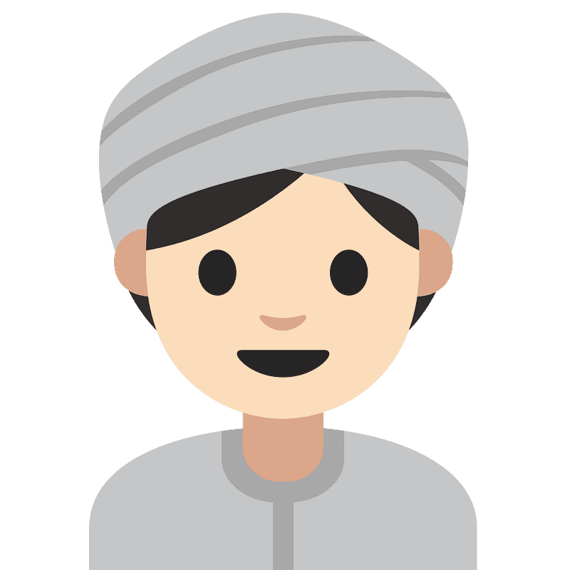 Woman wearing turban