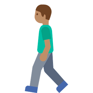 Person walking