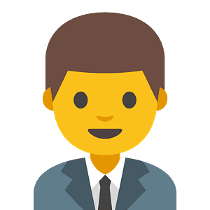 Man office worker