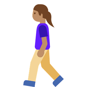 Woman walking