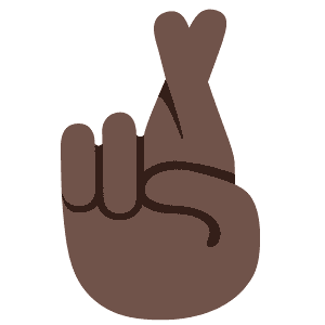 Crossed fingers
