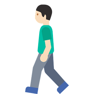 Person walking