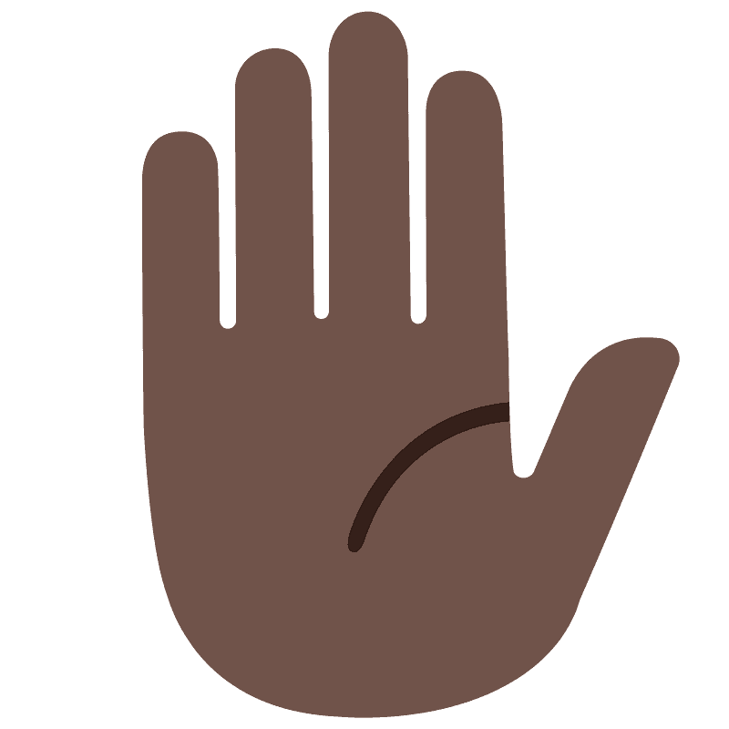Raised hand