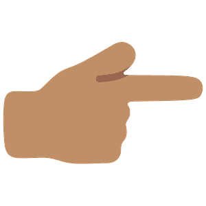 Backhand index pointing right