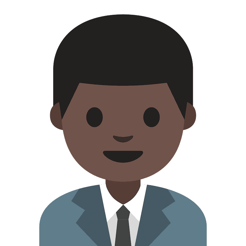Man office worker