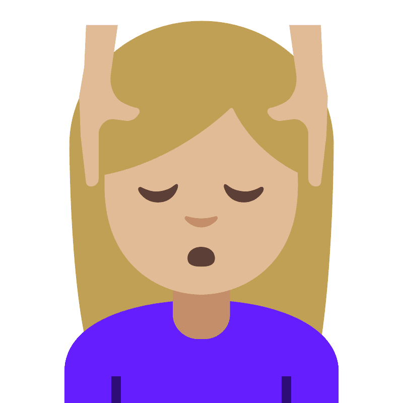 较深肤色 女生按摩