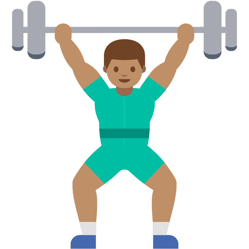 Person lifting weights