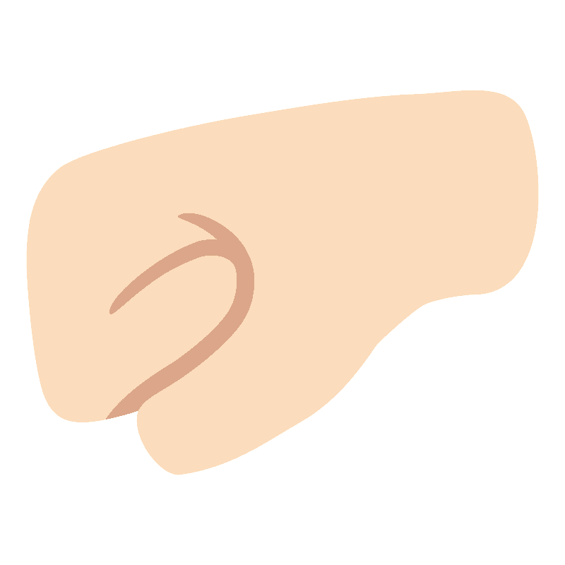 Left-facing fist