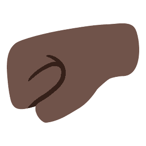 Left-facing fist