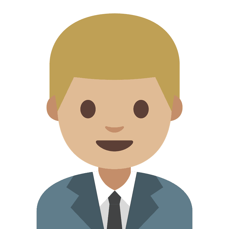 Man office worker