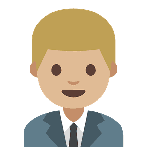 Man office worker