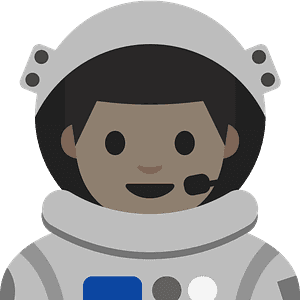 Peau claire astronaute homme 