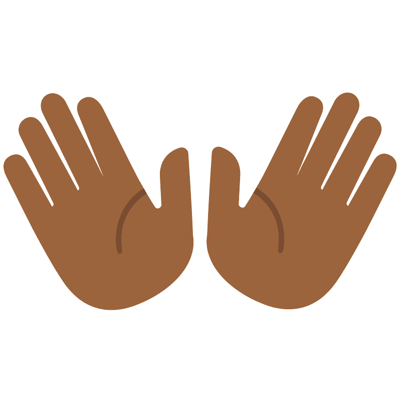 Open hands