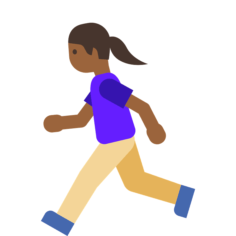 Woman running
