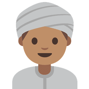 Man wearing turban