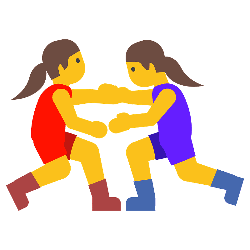 Women wrestling