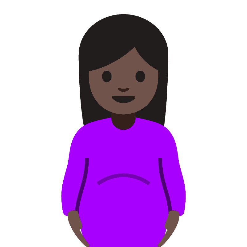 濃い肌色 妊婦