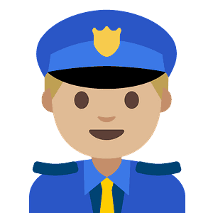 Man police officer